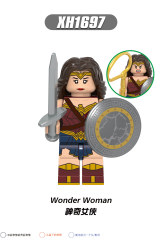 X0132  Movie DC Comic SuperHero Batman Superman The Flash Juguetes Minifigs Building Blocks Sets Educational  Kids Toys