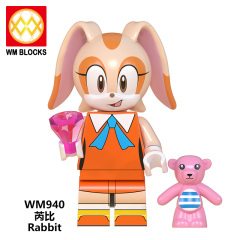WM6087 Sonic The Hedgehog shadow knuckles minifigures juguetes mini toys building blocks sets Toys for kids