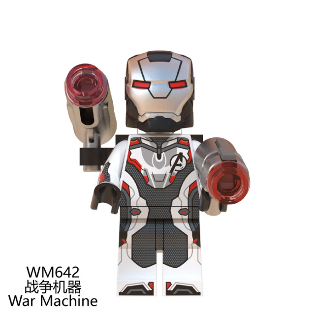 WM6054 DC Marvel superhero Avengers: Endgame 4 Thor Iron Man Rocket Raccoon War machine black Widow mini figures juguetes mini toys building blocks sets Toys for kids