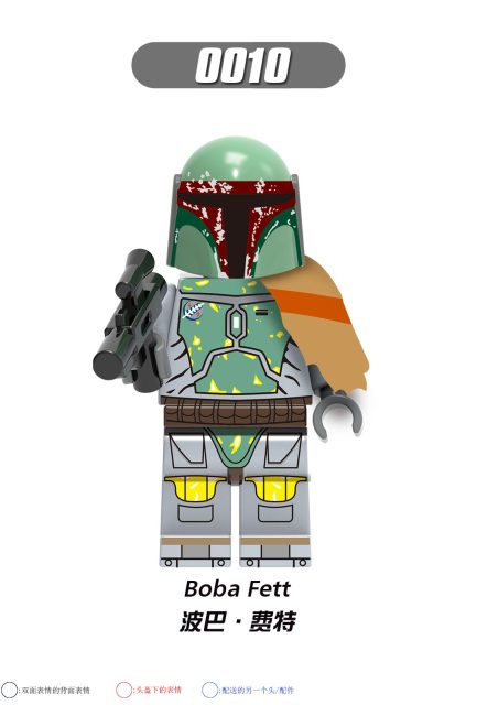 G0102 Star Wars Mandalorian Warrior Luke Skywalker  Minifigs Juguetes Children Gift Plastic Building Block Bricks Kids Toys