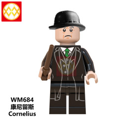 WM6059 Harry Potter Queenie dumbledore Ron Oliver Bole dobby mini figures juguetes mini toys building blocks sets Toys for kids