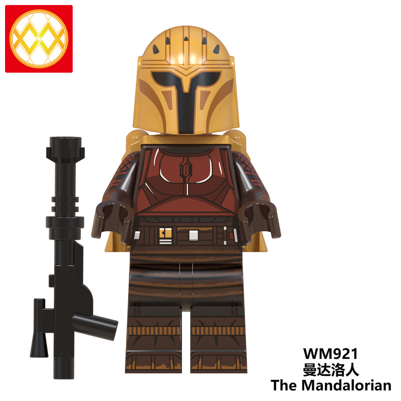 WM6082 Star wars Sith trooper Mandalorian Jannah poe dameron mini figures juguetes mini toys building blocks sets Toys for kids