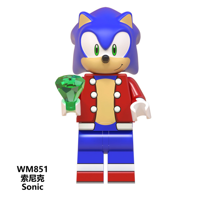 WM6076 Christmas series Grinch Jack Angel Stitch sonic santa claus mickey minnie mini figures juguetes mini toys building blocks sets Toys for kids