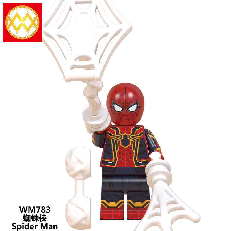 WM6071 DC superhero Spider man miles Gwen Prowler Green goblin mini figures juguetes mini toys building blocks sets Toys for kids