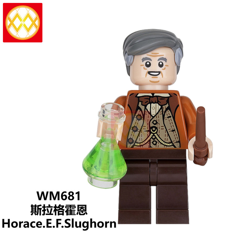 WM6059 Harry Potter Queenie dumbledore Ron Oliver Bole dobby mini figures juguetes mini toys building blocks sets Toys for kids