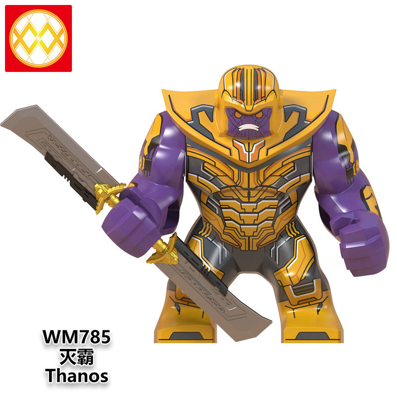 WM6072 DC Marvel superhero Avengers Thor Iron Man Rocket Raccoon War machine Thanos spider man mini figures juguetes mini toys building blocks sets Toys for kids