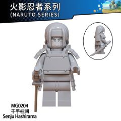 MG0204 Naruto Japanese Anime Senju Hashirama Plastic Minifigures Educational Model Action Building Blocks Children Gift Toys