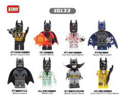 X0133  Movie DC Comic SuperHero Batman Leopard Dress Juguetes Minifigs Building Blocks Sets Educational  Kids Toys
