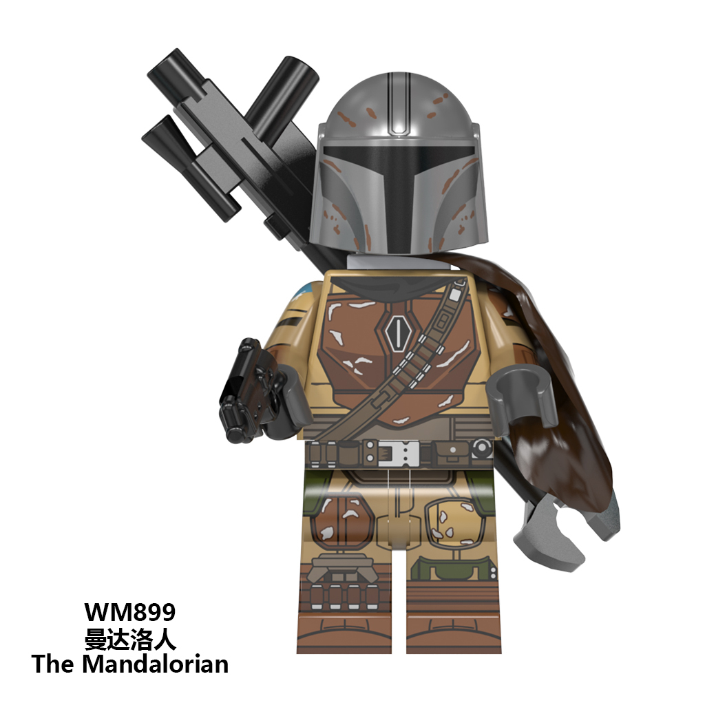 WM6082 Star wars Sith trooper Mandalorian Jannah poe dameron mini figures juguetes mini toys building blocks sets Toys for kids