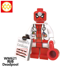 WM6050 DC superhero deadpool mini figures juguetes mini toys building blocks sets Toys for kids