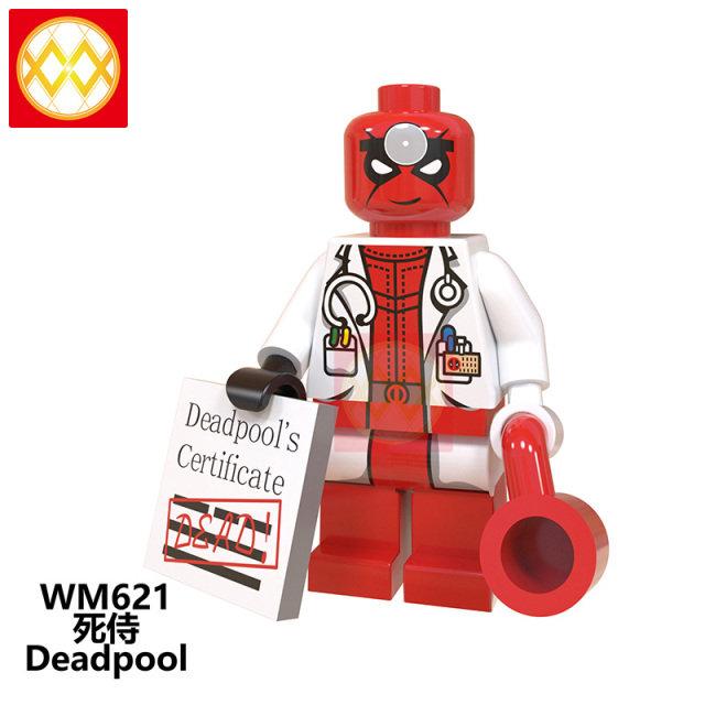 WM6050 DC superhero deadpool mini figures juguetes mini toys building blocks sets Toys for kids