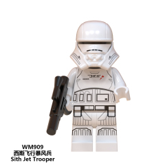 WM6083 Star wars Sith trooper Knights of ren jet trooper mini figures juguetes mini toys building blocks sets Toys for kids