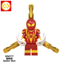 WM6071 DC superhero Spider man miles Gwen Prowler Green goblin mini figures juguetes mini toys building blocks sets Toys for kids