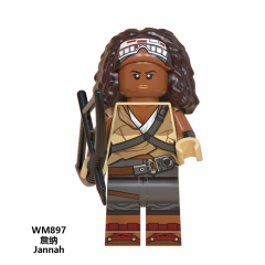 WM6082 Star wars Sith trooper Mandalorian Jannah poe dameron mini figures juguetes mini toys building blocks sets Toys for kids