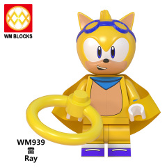 WM6087 Sonic The Hedgehog shadow knuckles minifigures juguetes mini toys building blocks sets Toys for kids