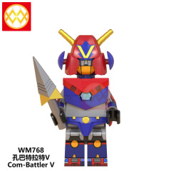 WM6069 Anime Mechander robot Voltes v leader daimos Com battler v mini figures juguetes mini toys building blocks sets Toys for kids