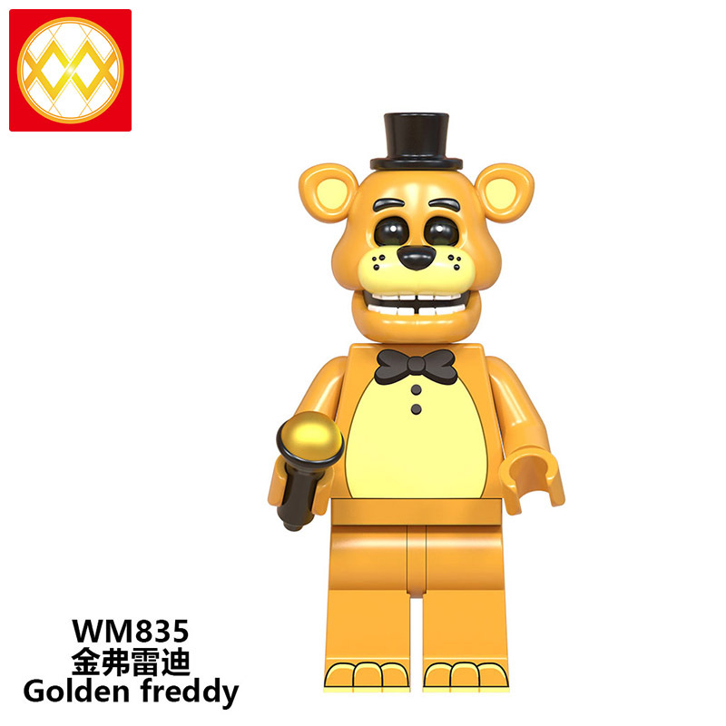 WM6074 FNAF five nights five nights at freddy's mini figures juguetes mini toys building blocks sets Toys for kids