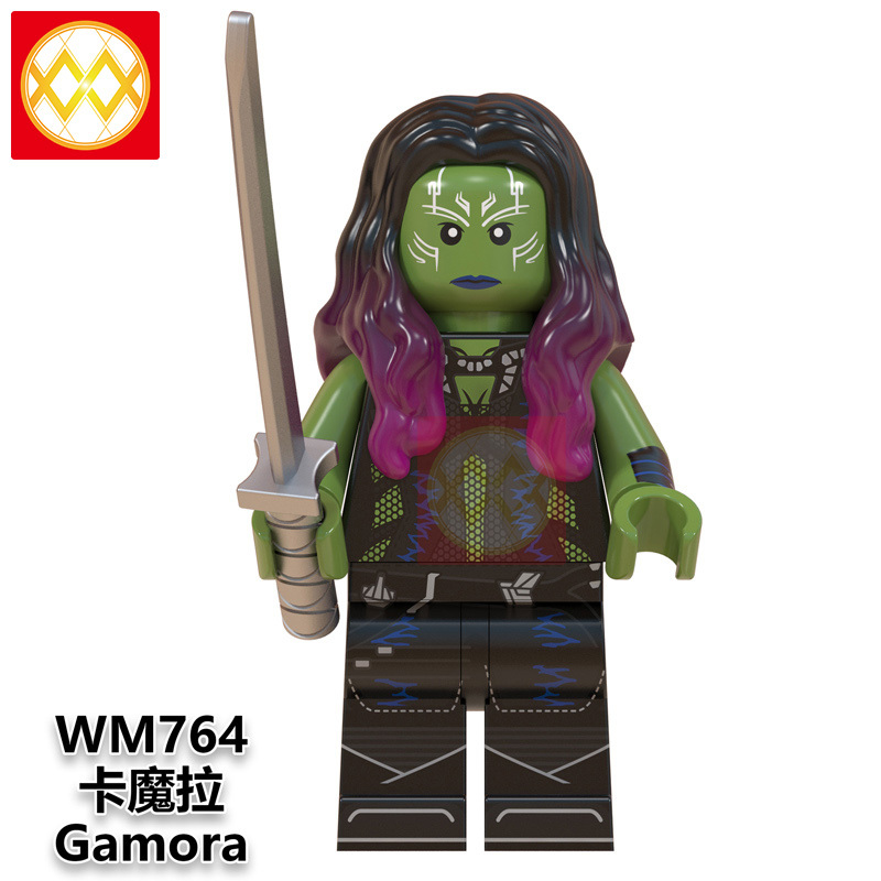 WM6068 DC Marvel superhero Avengers Thor Iron Man captain America Hawkeye shuri gamora mini figures juguetes mini toys building blocks sets Toys for kids