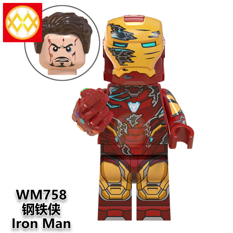 WM6068 DC Marvel superhero Avengers Thor Iron Man captain America Hawkeye shuri gamora mini figures juguetes mini toys building blocks sets Toys for kids
