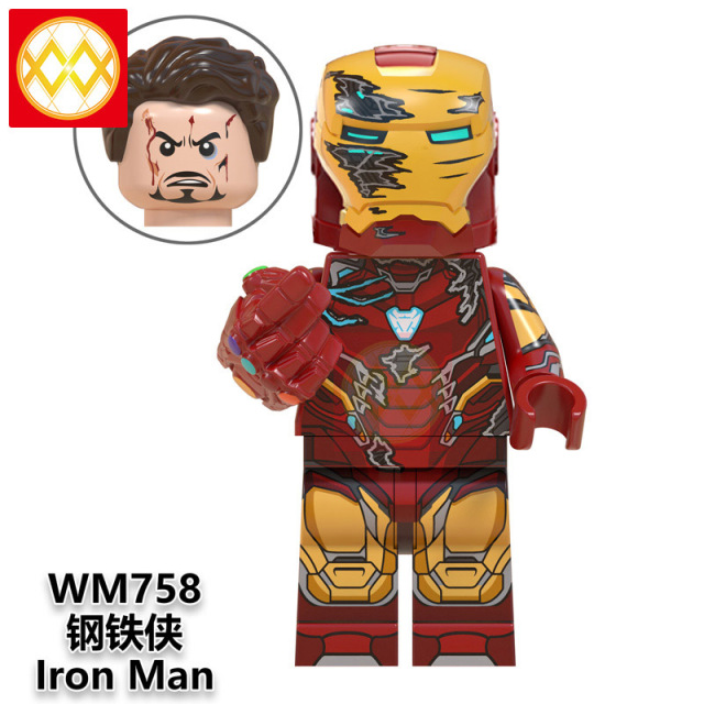 WM6068 DC Marvel superhero Avengers Thor Iron Man captain America Hawkeye shuri gamora mini figures juguetes mini toys building blocks sets Toys for kids