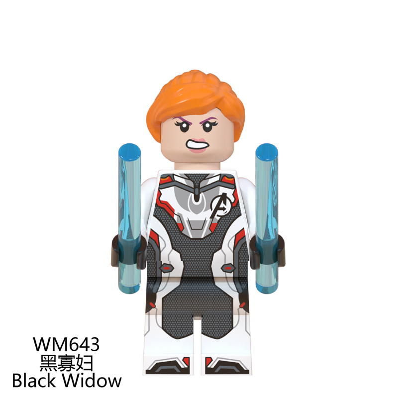 WM6054 DC Marvel superhero Avengers: Endgame 4 Thor Iron Man Rocket Raccoon War machine black Widow mini figures juguetes mini toys building blocks sets Toys for kids