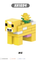 X0310 Game My World  Wart Pig Beast Skeleton Horse Figures Plastic Mini Building Block Sets Educational Kids Toys