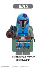 G0102 Star Wars Mandalorian Warrior Luke Skywalker  Minifigs Juguetes Children Gift Plastic Building Block Bricks Kids Toys