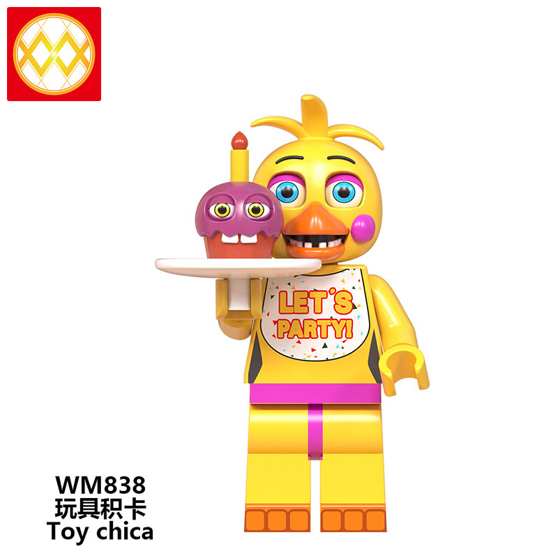 WM6074 FNAF five nights five nights at freddy's mini figures juguetes mini toys building blocks sets Toys for kids