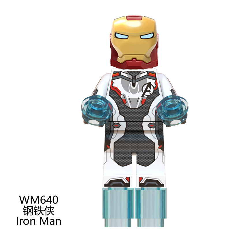 WM6054 DC Marvel superhero Avengers: Endgame 4 Thor Iron Man Rocket Raccoon War machine black Widow mini figures juguetes mini toys building blocks sets Toys for kids