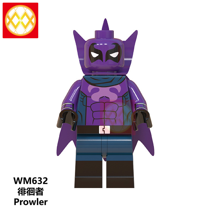 WM6052 DC superhero Spider man miles Gwen Prowler Green goblin mini figures juguetes mini toys building blocks sets Toys for kids