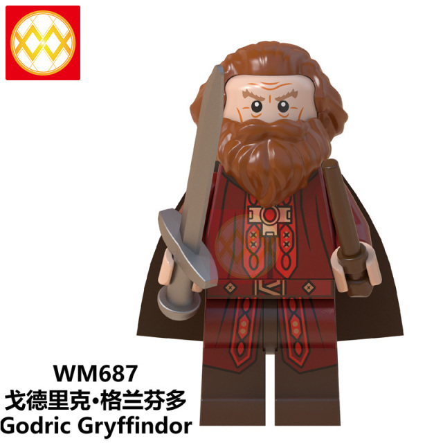 WM6059 Harry Potter Queenie dumbledore Ron Oliver Bole dobby mini figures juguetes mini toys building blocks sets Toys for kids
