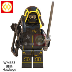 WM6056 DC Marvel superhero Avengers Thor Iron Man Rocket Raccoon War machine black Widow mini figures juguetes mini toys building blocks sets Toys for kids