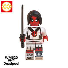 WM6050 DC superhero deadpool mini figures juguetes mini toys building blocks sets Toys for kids