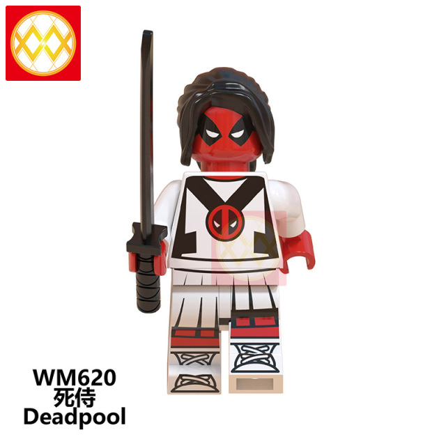 WM6050 DC superhero deadpool mini figures juguetes mini toys building blocks sets Toys for kids
