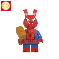 WM6052 DC superhero Spider man miles Gwen Prowler Green goblin mini figures juguetes mini toys building blocks sets Toys for kids