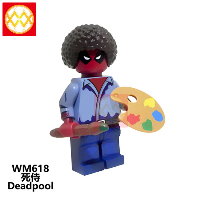 WM6050 DC superhero deadpool mini figures juguetes mini toys building blocks sets Toys for kids