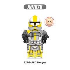 X0333 Star Wars ARC Commander Colt Blitz Havoc Clone Trooper Minifigs Juguetes  Plastic Building Block Bricks Kids Toys