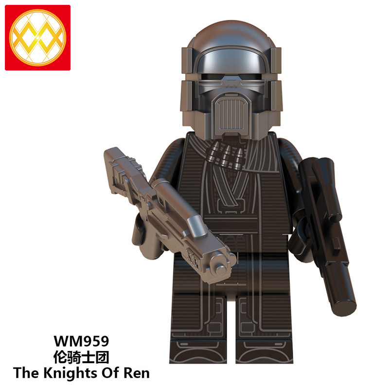 WM6089 Star wars Sith trooper Knights of ren starkiller mini figures juguetes mini toys building blocks sets Toys for kids