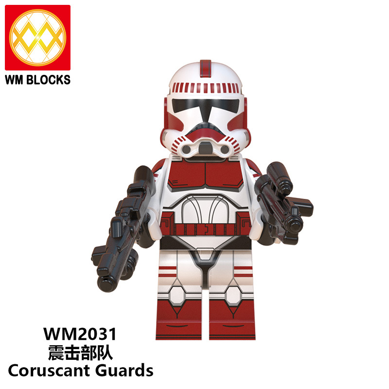 WM6098 Star wars Rex commander Echo Bo Katan Darth maul 501st Legion mini figures juguetes mini toys building blocks sets Toys for kids