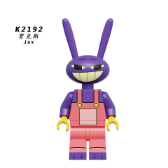 KDL827 The Amazing Digital Circus Gangle Pomni Ragatha Jax Caine Kaufmo Zooble Kinger Figures Anime Educational Building Blocks Mini Gift Toys for Kids