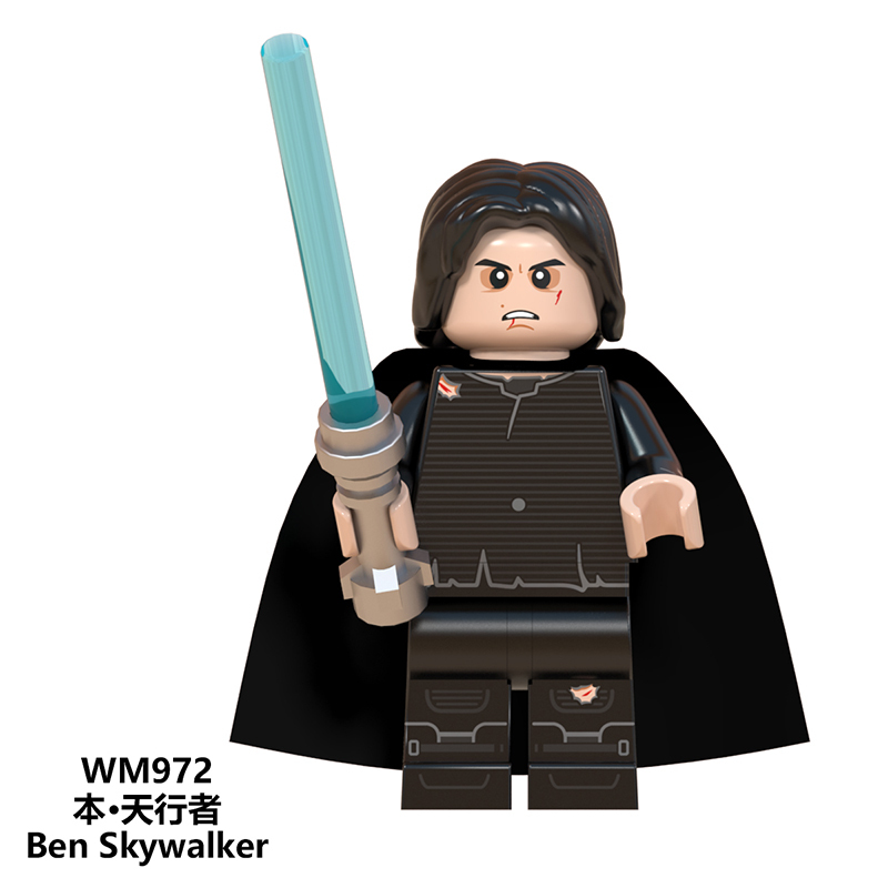 WM6091 Star wars C-3PO Skywalker Tarfful Han solo Paz vizla Luke Palpatine Obi wan mini figures juguetes mini toys building blocks sets Toys for kids