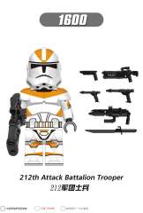 X0323 Star Wars Minifigs Jesse Grey Galictic Marines Juguetes Plastic Building Block Bricks Kids Toys