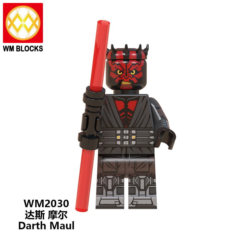 WM6098 Star wars Rex commander Echo Bo Katan Darth maul 501st Legion mini figures juguetes mini toys building blocks sets Toys for kids