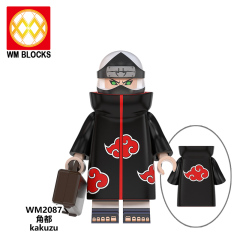 WM6105 Anime Naruto Uchiha obito kakashi sasori pein sasuke mini figures juguetes mini toys building blocks sets Toys for kids