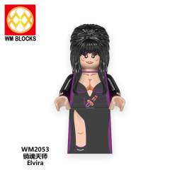 WM6101 Horror series Halloween Jack Chainsaw killer Jason Sam Elvira Pyramid Head Nurse mini figures juguetes mini toys building blocks sets Toys for kids