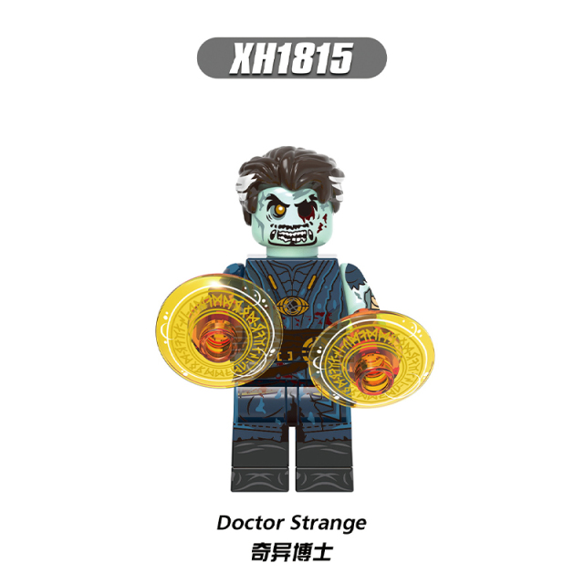 X0325  Marvel Comics Superhero Character Captain America lron Man Falcon Juguetes Plastic Building Block Set Children Toys
