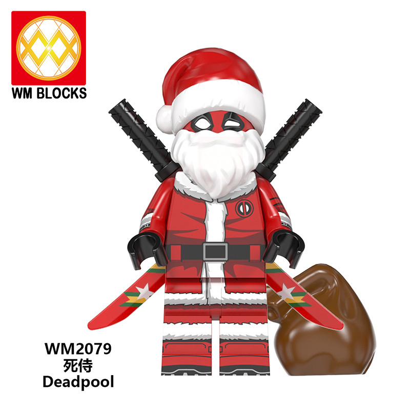 WM6104 DC Marvel superhero Christmas Avengers Thor Iron Man captain America Hawkeye shuri gamora mini figures juguetes mini toys building blocks sets Toys for kids