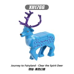 X0310 Game  Figures Douro Mainland Journey To Fairyland Deer Plastic Mini Building Block Sets Educational Kids Toys
