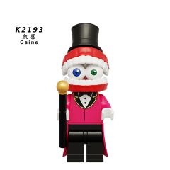 KDL827 The Amazing Digital Circus Gangle Pomni Ragatha Jax Caine Kaufmo Zooble Kinger Figures Anime Educational Building Blocks Mini Gift Toys for Kids