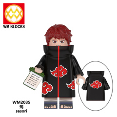 WM6105 Anime Naruto Uchiha obito kakashi sasori pein sasuke mini figures juguetes mini toys building blocks sets Toys for kids